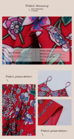 Levant Printed Dress Sling Dress Women - Image 7