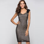 Levant European And American Women Lace Sling Lace Dress - Image 5